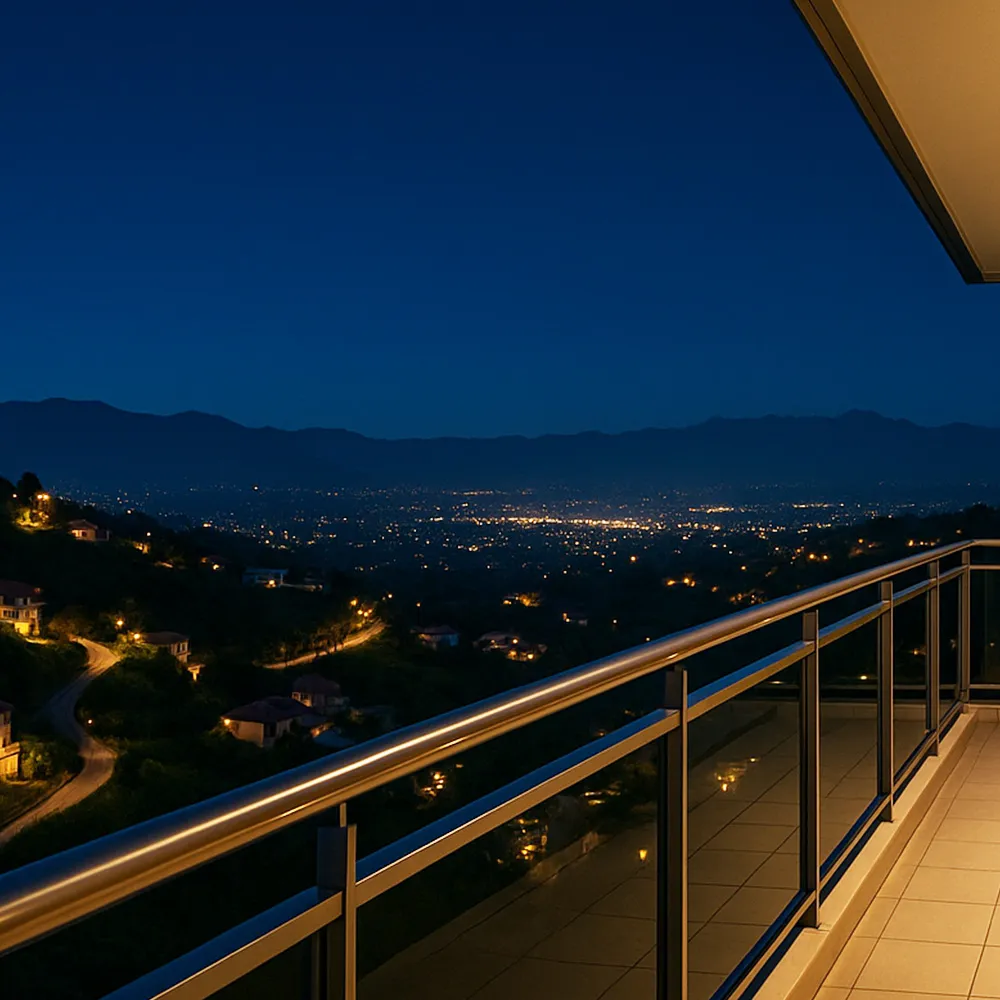 Citylight malam hari dari kawasan Resor Dago Pakar Bandung